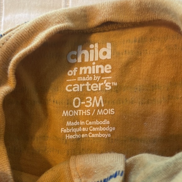 Child of mine bundle baby boys 0 to 3 months tops & pants - Picture 9 of 16